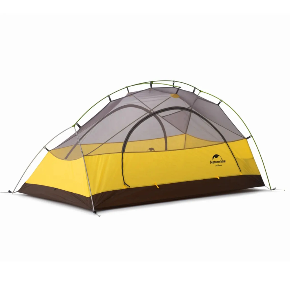 Палатка Naturehike Star-river 2-местная, алюминиевый каркас, сверхлегкая, зеленая