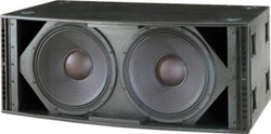 Electro-Voice Xsub сабвуфер, 2x18', 4Ом, 141 дБ пик, 1200/4800Вт, 40Гц-400Гц, вес 92 кг, цвет черный