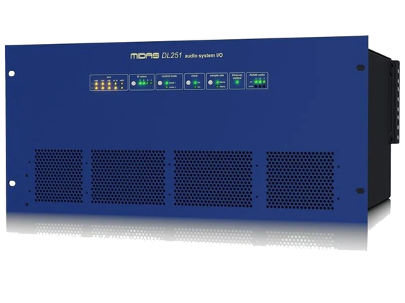 MIDAS DL251 - блок аналоговых входов/выходов с фиксированной конфигурацией