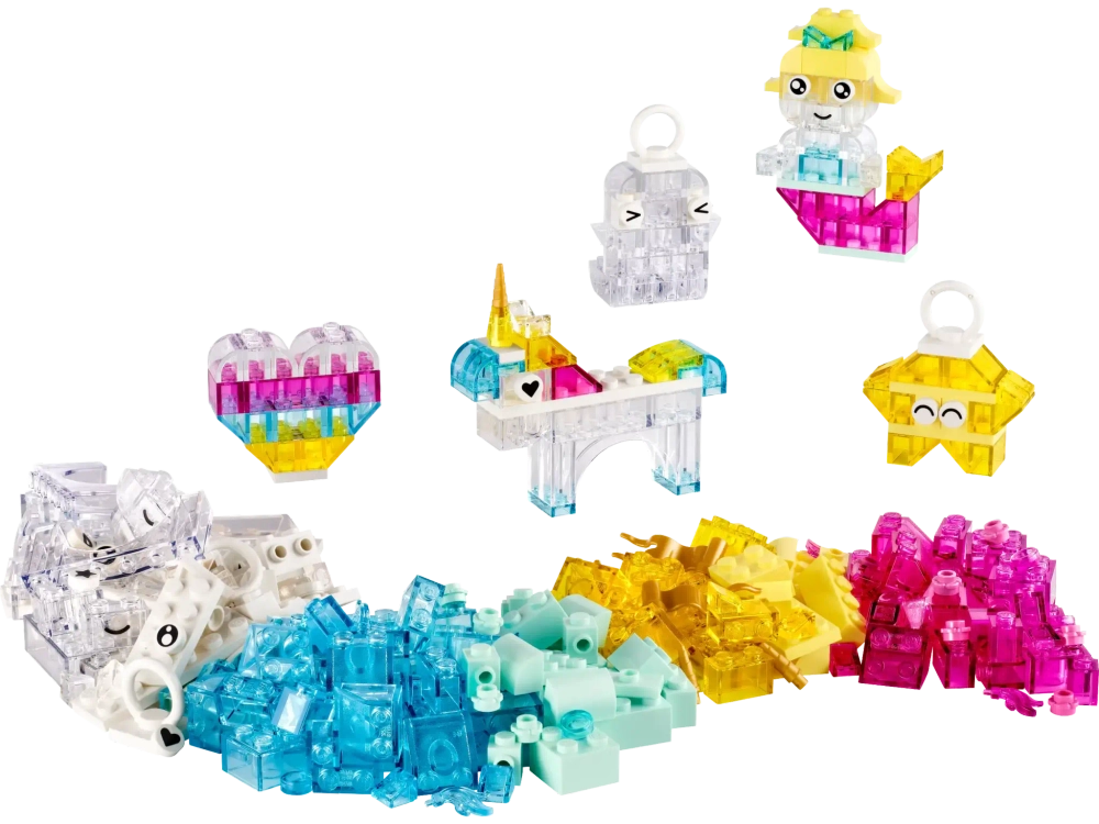 Конструктор LEGO Classic 11040 Волшедный прозрачный набор