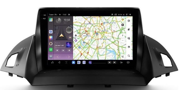 Магнитола для Ford Kuga 2 2013-2019 - Kuberg OL-9203-1 QLed+2K, Android 13, Быстрейшая, CarPlay, 4G SIM-слот