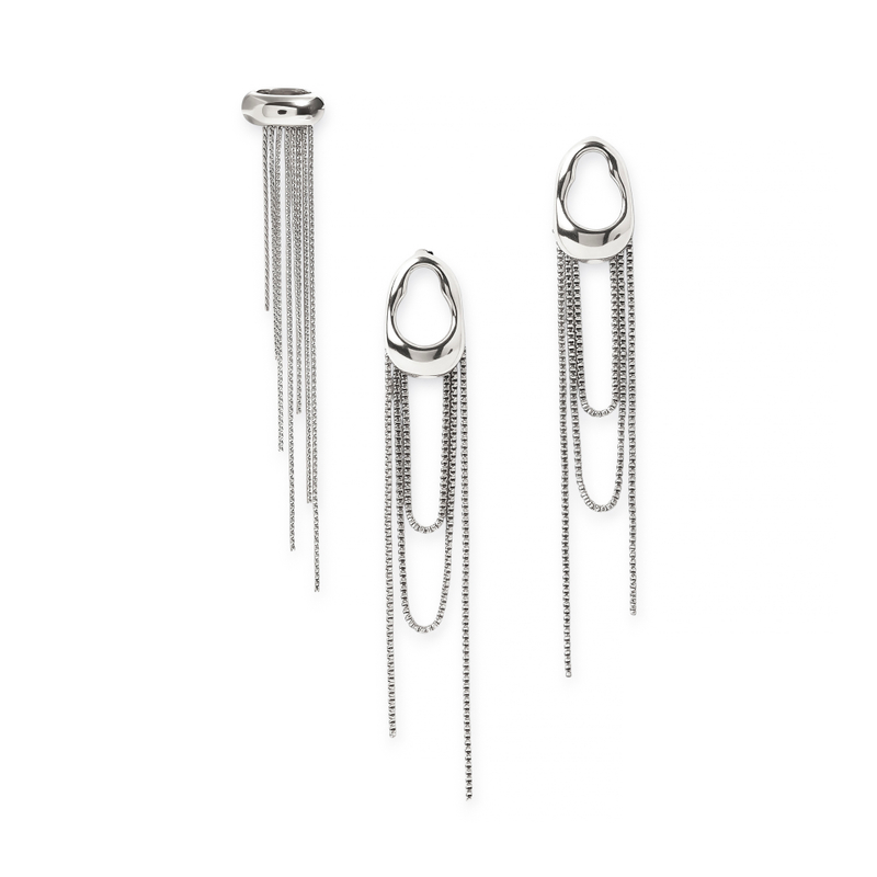 Chainfall silver set