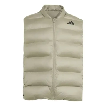 Мужская теннисная жилетка Adidas Essentials Climawarm Synthetic Down Puffer - linien green metallic