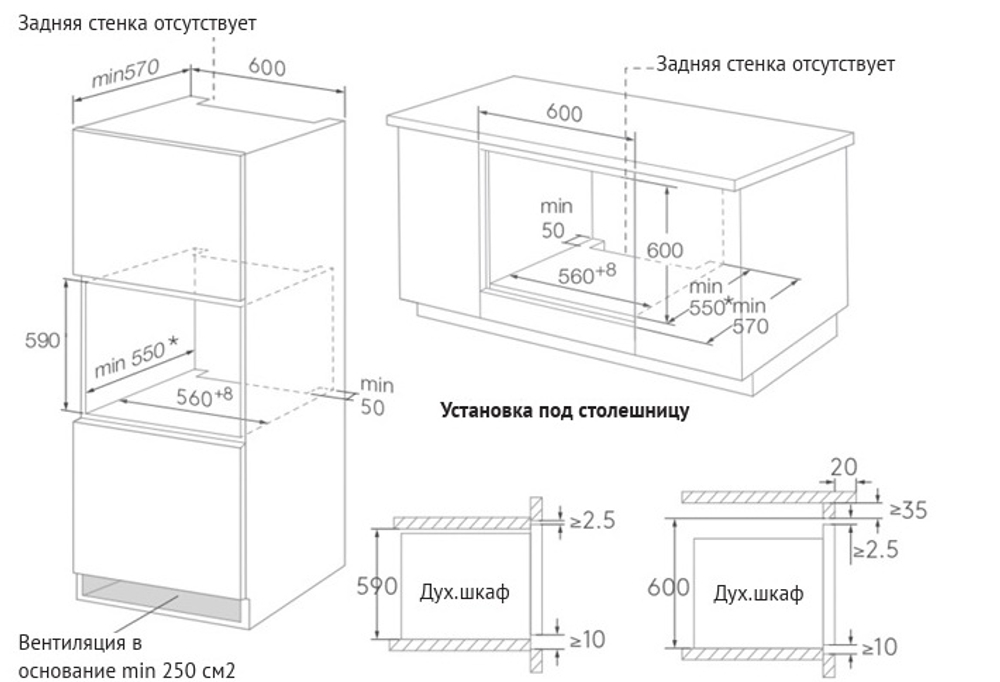 Электрический духовой шкаф Korting OKB 1350 S GNBX Steam