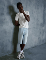 Мужские джинсовые бермуды baggy fit, арт. 1022/180 - BERSHKA
