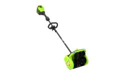 Снегоуборщик аккумуляторный Greenworks GD60SS2 (артикул 2603207), 60V, 30 см, с регулируемым направлением выброса, бесщеточный, без АКБ и ЗУ