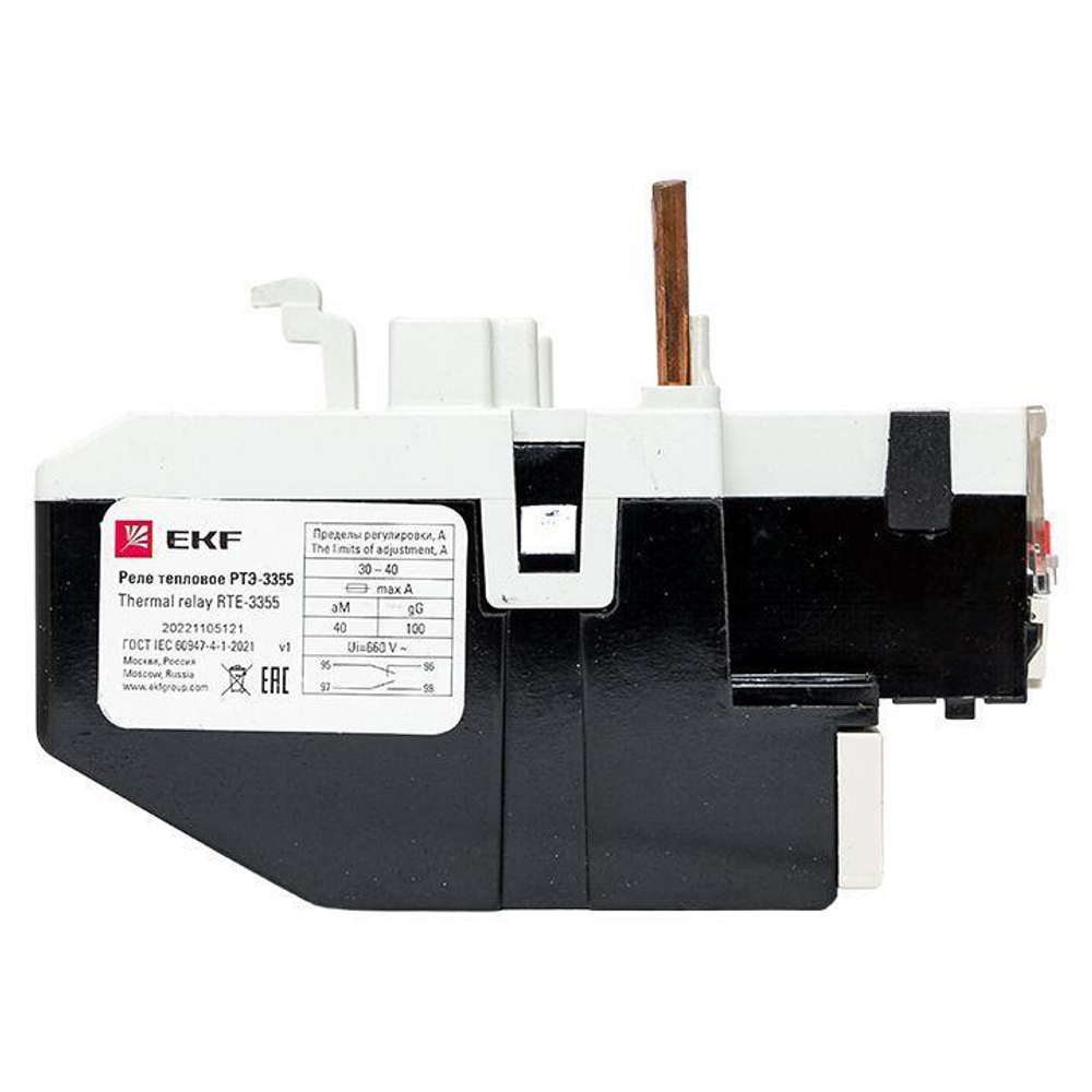 Реле тепл. РТЭ 3355 30-40А EKF rel-3355-30-40