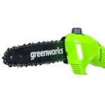 Высоторез-Кусторез аккумуляторный Greenworks G40PSH Арт. 1303907, 2 в 1, 40V,в комплекте с АКБ 2 А·ч и ЗУ