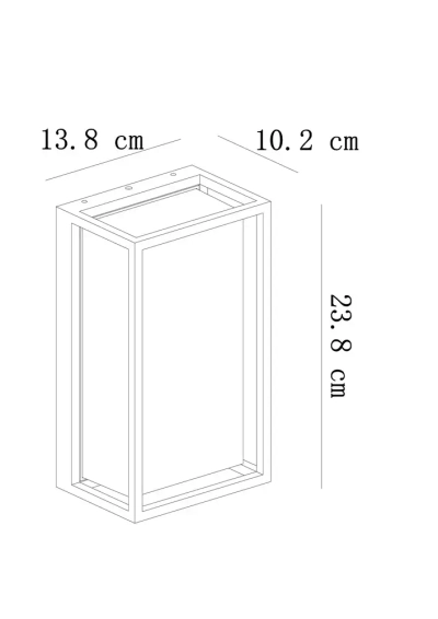 Уличный настенный светильник Arte Lamp MARFIK A2322AL-1BK, 1хE27