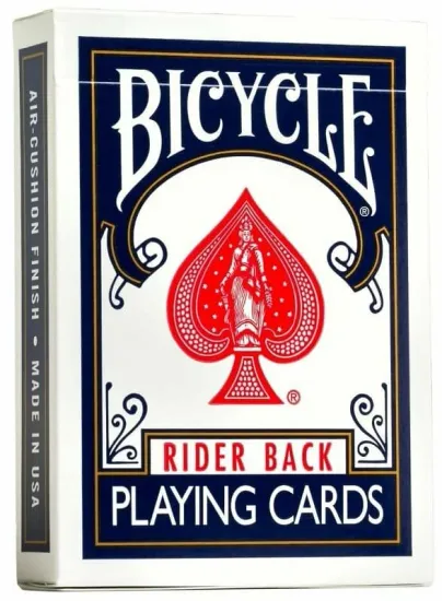 Карты игральные "Bicycle" 54 (Rider back) (Original USA) синие
