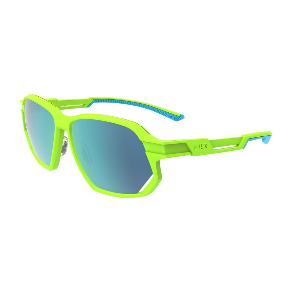 Спортивные очки HILX Syndicate Matt Solid Green / Green Polarized Lens