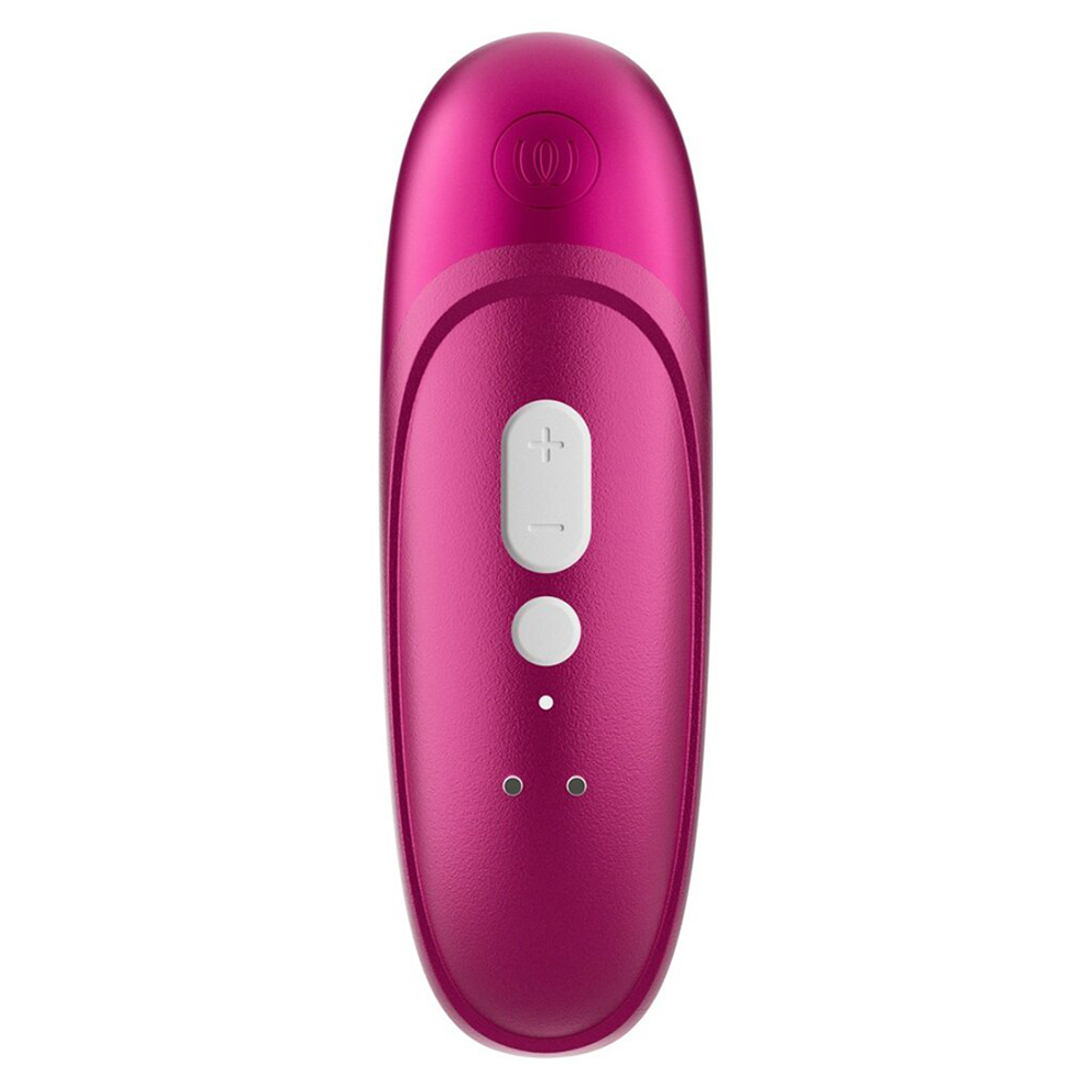 Розовый бесконтактный клиторальный стимулятор 16см Womanizer Pro Clitoral Suction Stimulator Pink WZPO1SG4