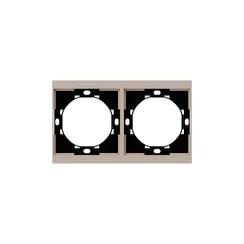 Рамка на 2 поста KRANZ Sete Кашемир KR-79-0752-2