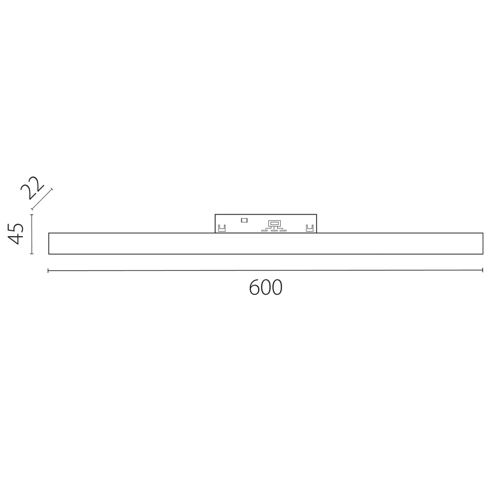 Накладной светильник Lightstar Uno CCT 269607CCT