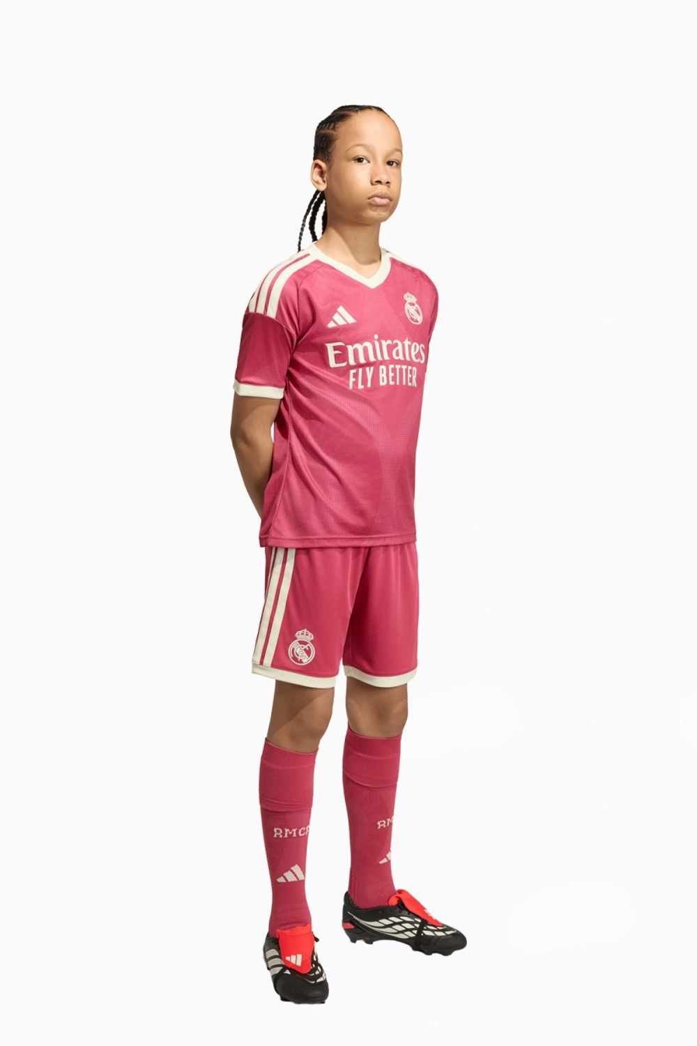 Футболка adidas Real Madrid 26/27 3rd Junior - розовый