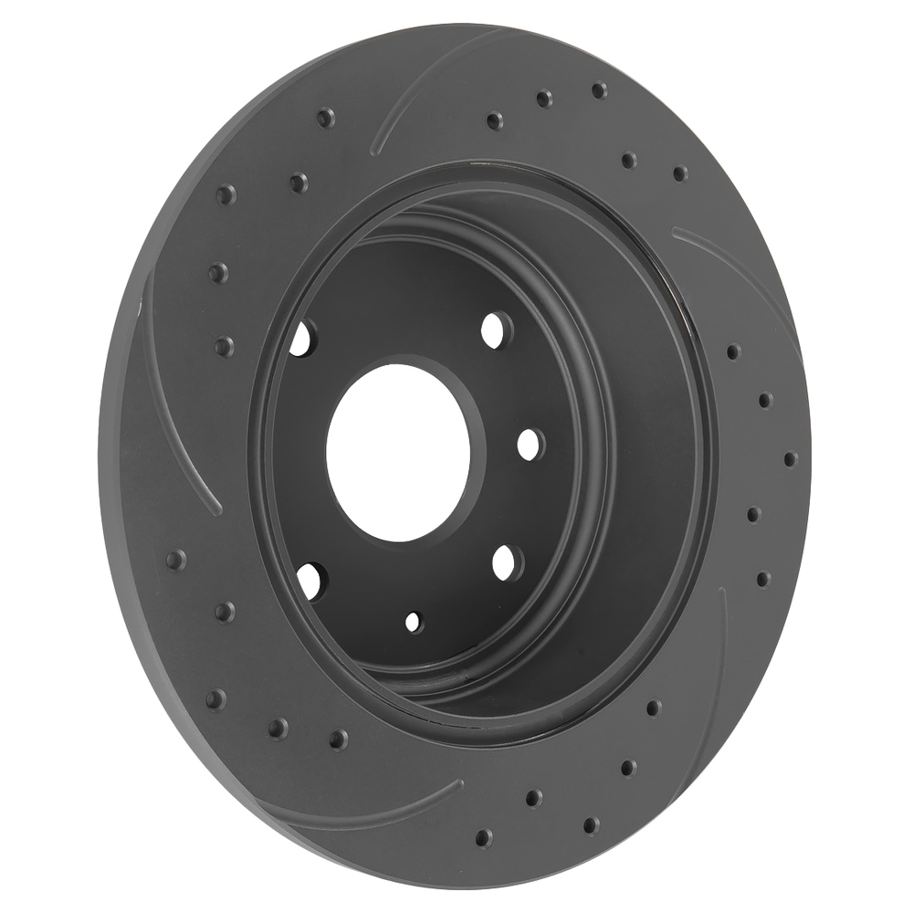 Диск тормозной задний перфорированный PRO-Line с покрытием (компл.2 шт) CHEVROLET Epica 2006 /D=276mm GANZ GIJ06053S