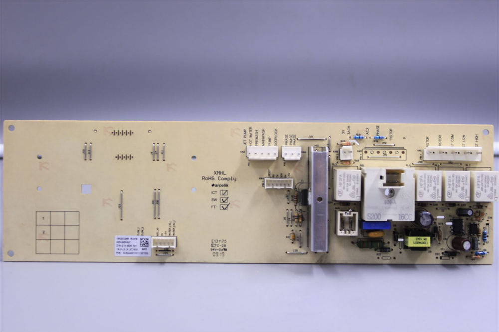 Модуль управления 2844490100 стиральной машины Beko WRS 5512 BWW