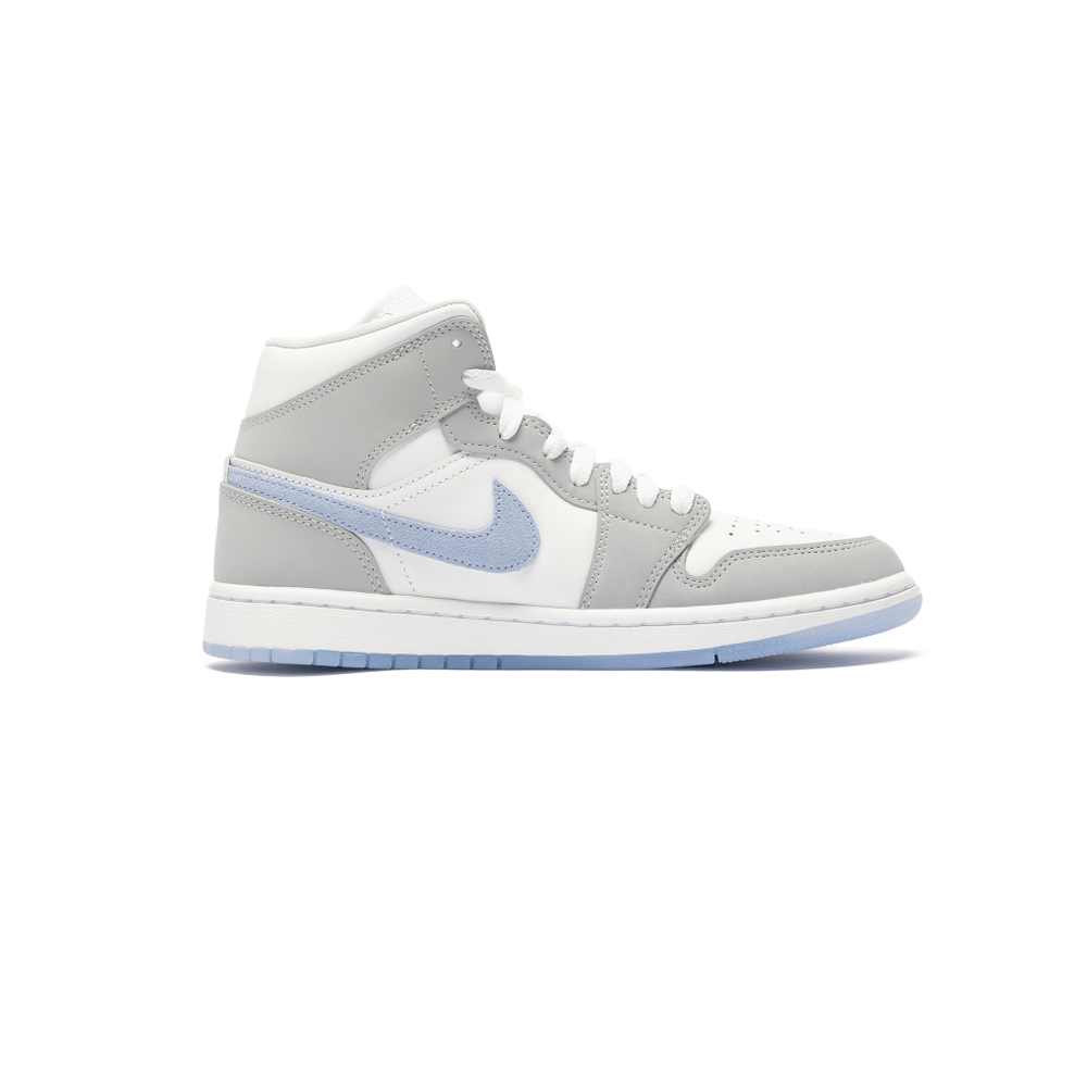 Кроссовки Jordan 1 Mid  Women's "Wolf Grey Aluminum"