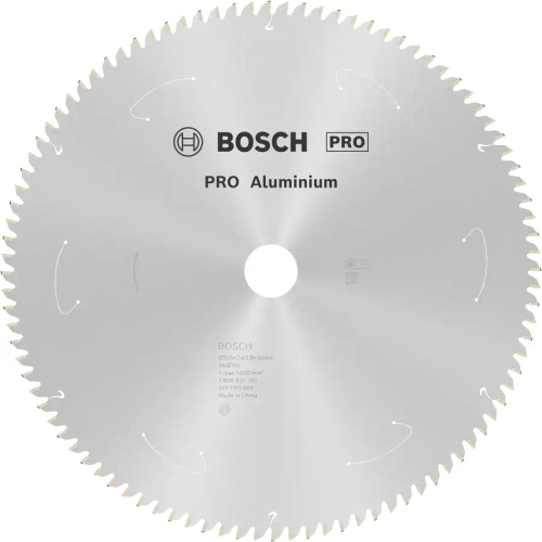 Циркулярный диск по алюминию 305x2,4x30 мм ALuminium Cordless PRO T96 BOSCH 2608837782