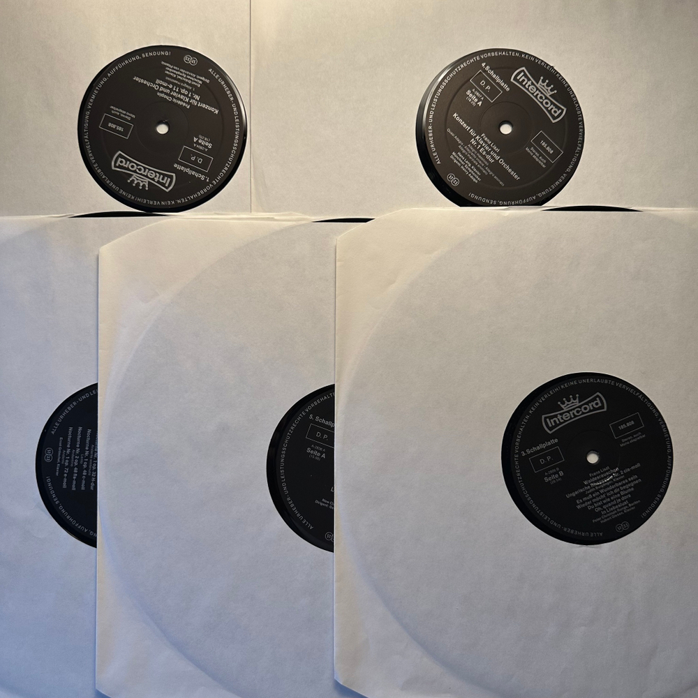 Шопен, Лист 5LP (Германия 1976г.)