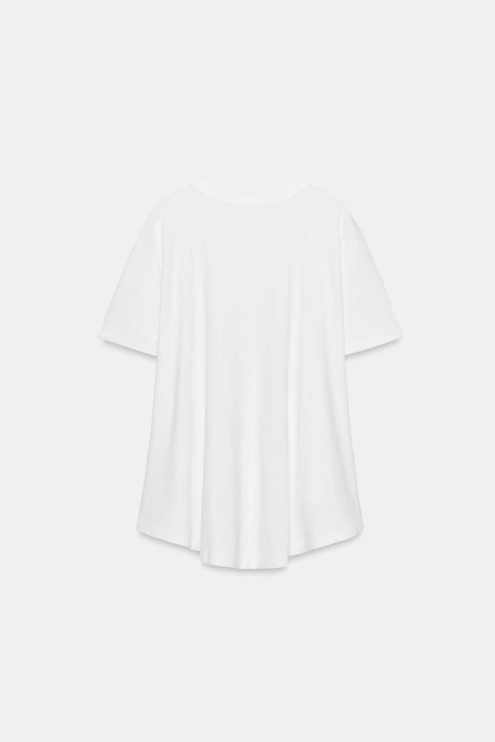 ФУТБОЛКА INTERLOCK С КАРМАНОМ — ZARA