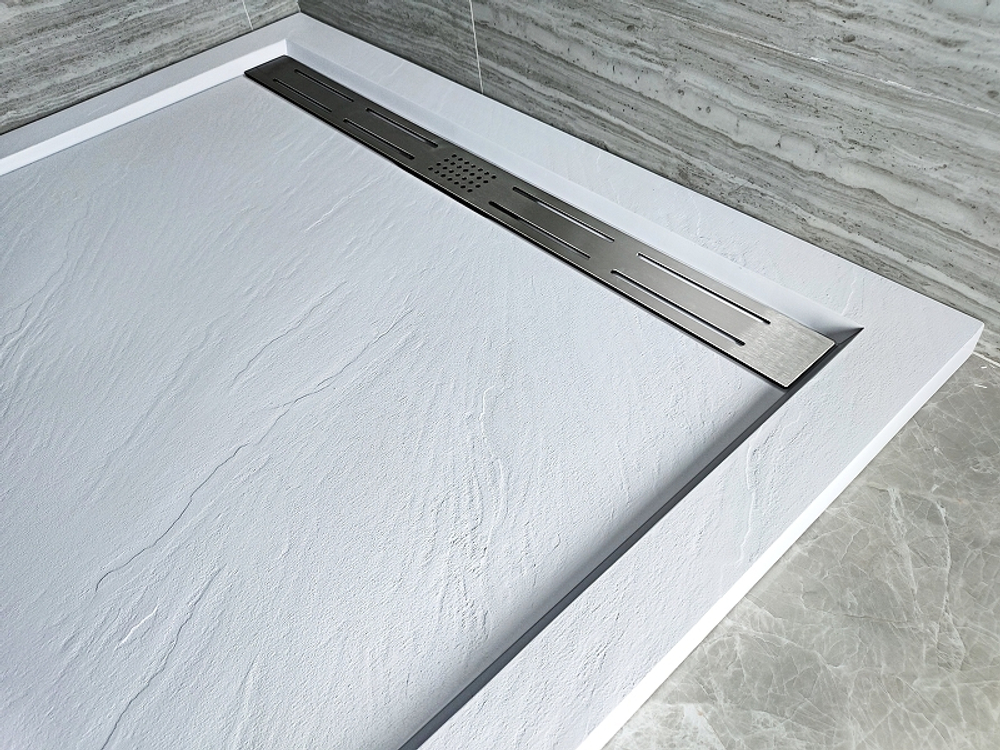 Душевой поддон из искусственного камня WeltWasser WW TRS 14090 STONE-WT 140x90 10000004375 Белый