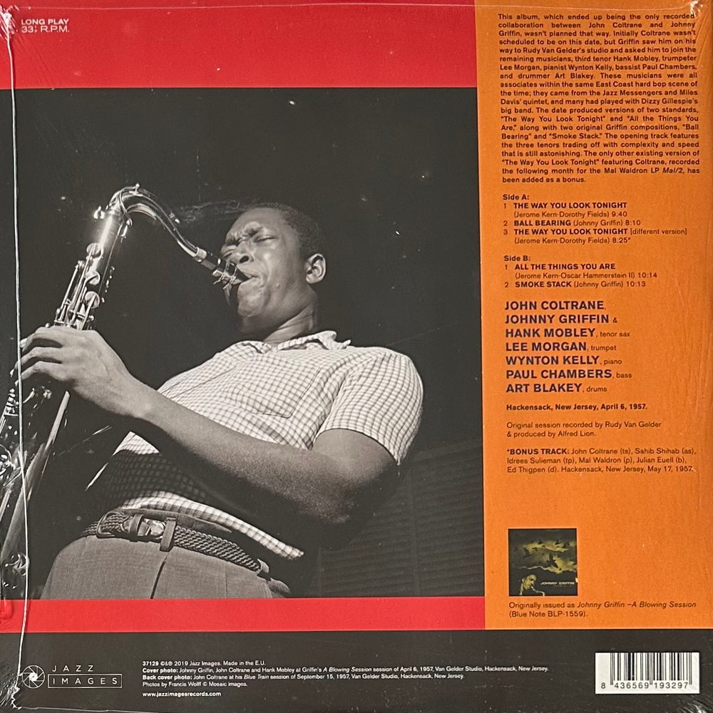 Johnny Griffin ‎– A Blowing Session (Европа 2019г.)