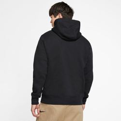 Мужская теннисная кофта Nike Sportswear Club Hoodie PO BB - черный