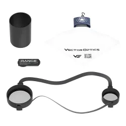 Прицел Vector Optics Tauron (Taurus) HD MIL 6-24x50 FFP PRS, SF,VTA-3 (MIL) - комплектация, бленда и крышки
