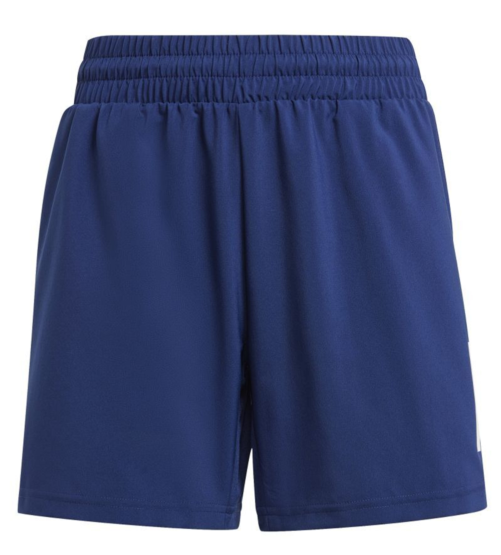 Шорты для мальчика теннисные Adidas Boys Club 3-Stripes - небесный
