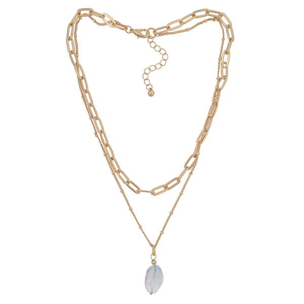 Колье Fiore Luna Crystal Drop LN5122 BW/RG