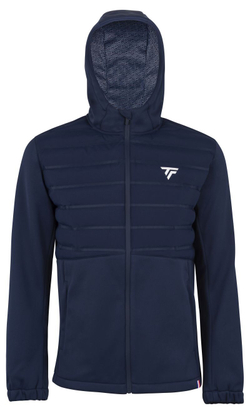 Мужская теннисная куртка Tecnifibre Bombshell - небесный