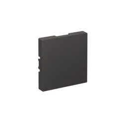 Заглушка без суппорта для многопостовых рамок Systeme Electric AtlasDesign Базальт ATN001409