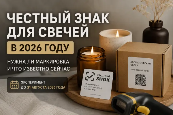 Честный знак для свечей в 2026 году: нужна ли маркировка и что известно сейчас