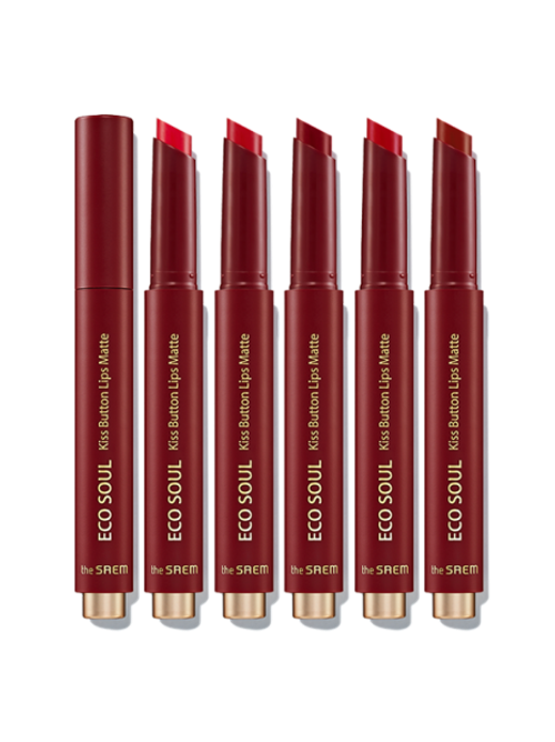 Eco Soul Kiss Button Lips Matte