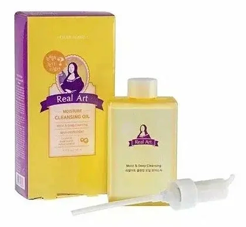 Etude House Масло гидрофильное для лица - Real art moisture cleansing oil, 185мл