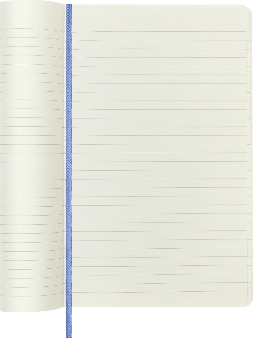 Блокнот Moleskine Classic Soft (QP616B42) Large 130х210мм 240стр. линейка мягкая обложка голубая гортензия
