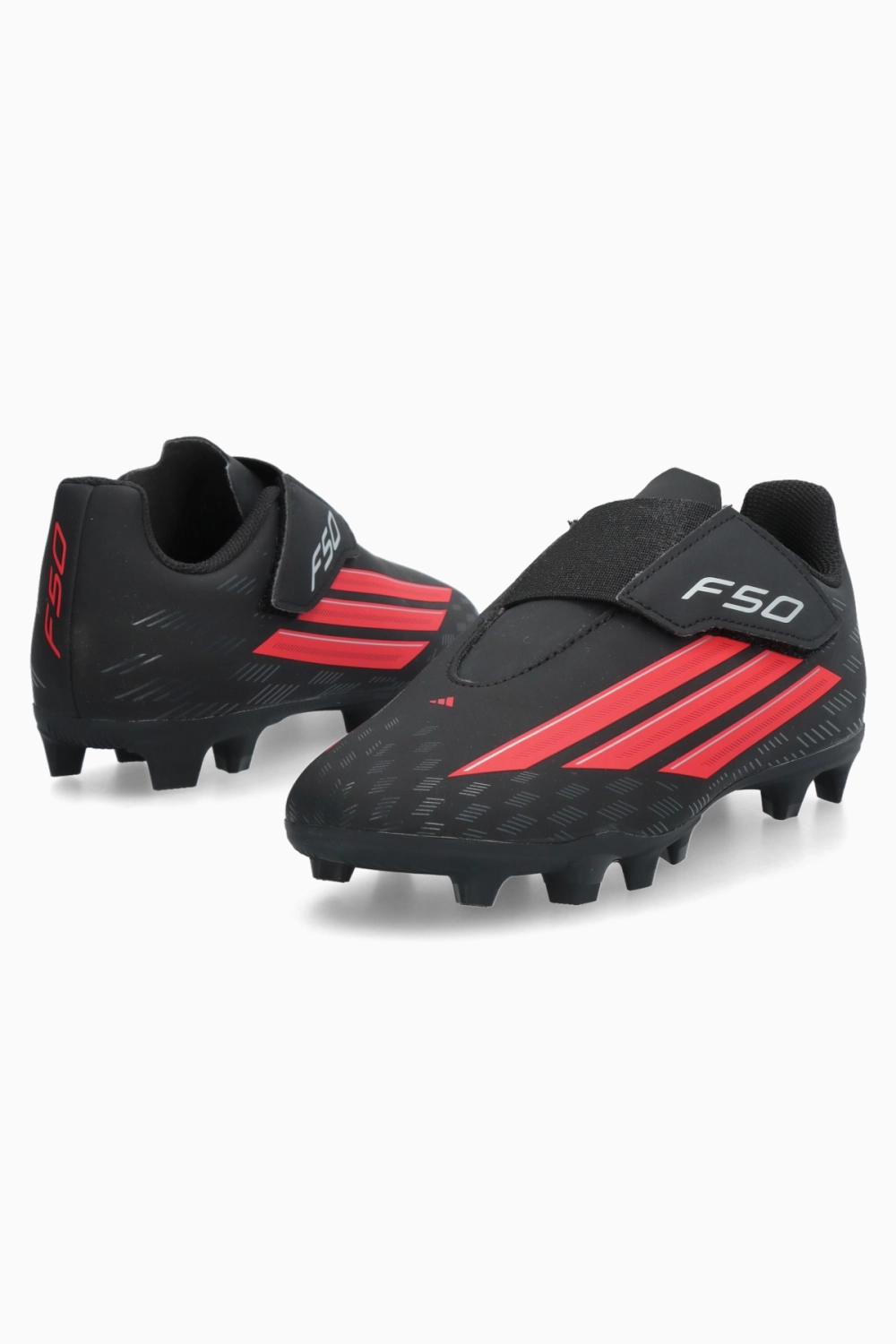 Бутсы adidas F50 Club Vel FG/MG Junior - черный