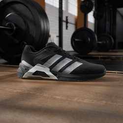 Кроссовки Adidas DROPSET CONTROL (Черно-Серебрянные)