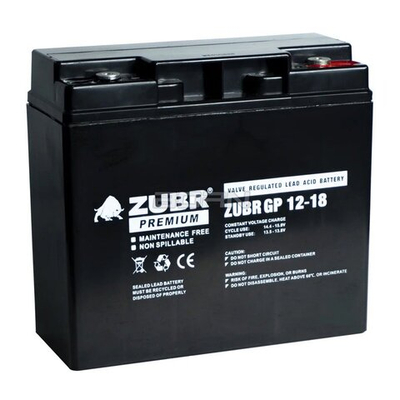 ZUBR GP12-18 12V18Ah, NPP