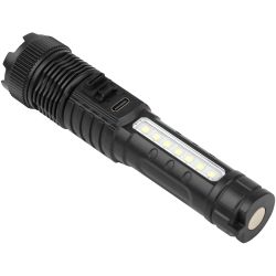 Светодиодный фонарь ЭРА UA-401 универсальный аккумуляторный 3 Вт LED + 3 Вт COB оптический Zoom 3 режима магнит type C | Универсальные  фонари