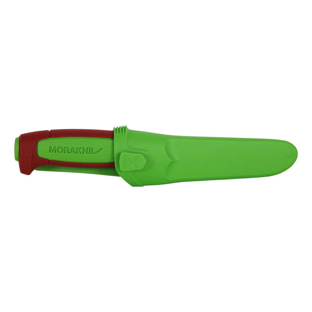 Нож Morakniv Basic 511 2024 Edition углеродистая сталь, зеленый/терракотовый