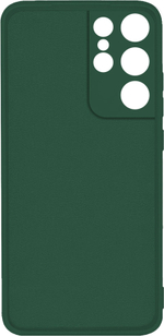 Мягкий Soft Touch чехол из силикона для SAMSUNG GALAXY S21 ULTRA с бархатной подкладкой