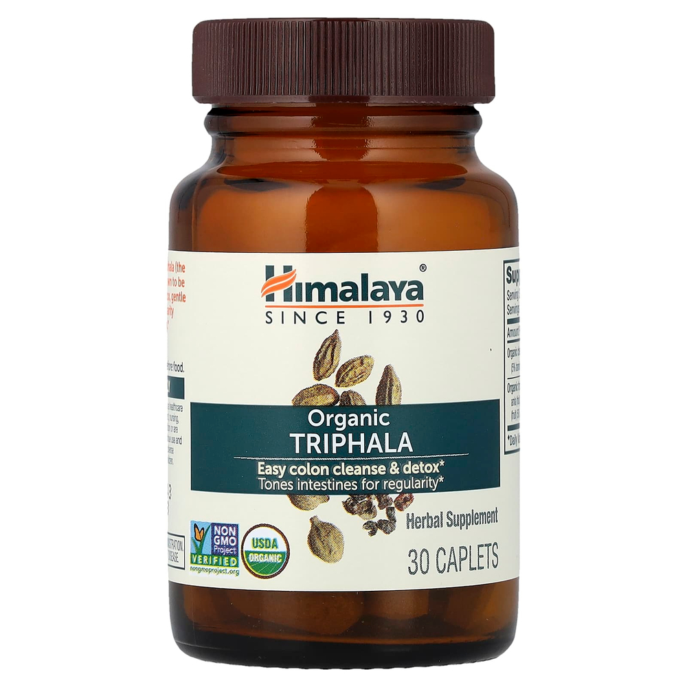 Himalaya, Органическая трифала, 30 капсул