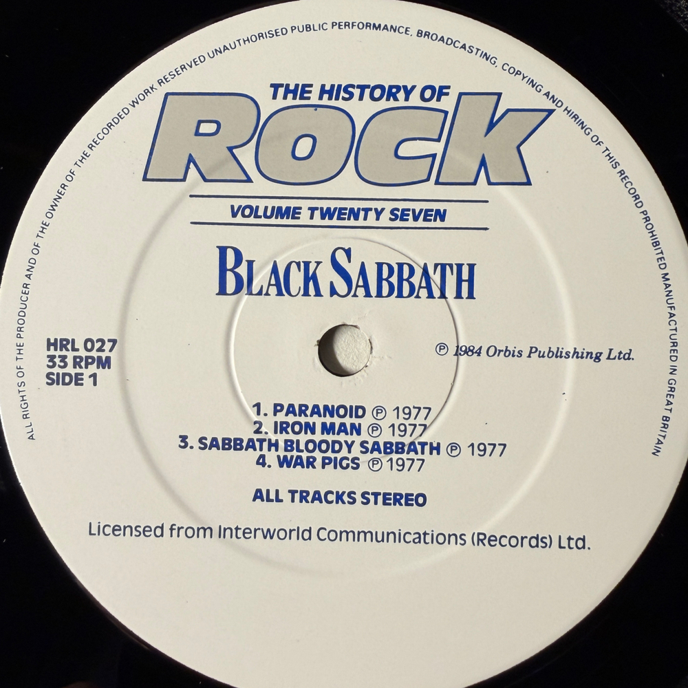 Сборник History Of Rock 27 2LP (Англия 1984г.)