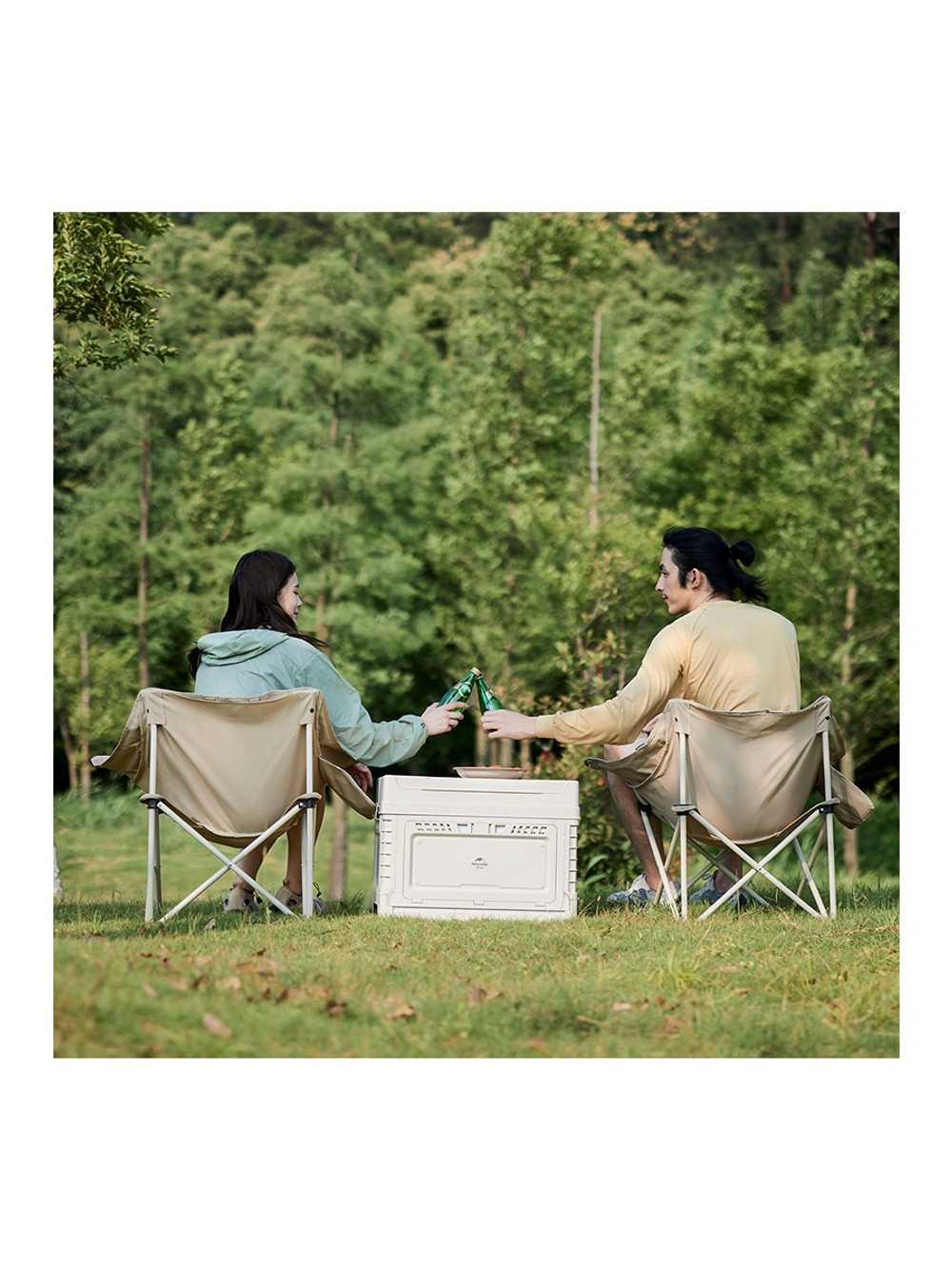 Кресло туристическое Naturehike Stellaluna T01 складное, 80х53х66 см, до 110 кг, бежевое