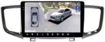 Магнитола для Honda Pilot 3 2015-2023 - FarCar BX1249M-360 монитор 10.36" 2K QLED на Android 13, Быстрая, CarPlay, 4G SIM-слот, 4 камеры в комплекте