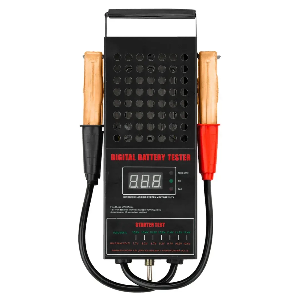 Тестер аккумуляторных батарей цифровой (12V, 100А) Forsage F-8311