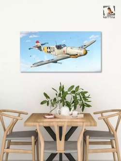 Картина на стену "BF 109 F-4", 80х40 см