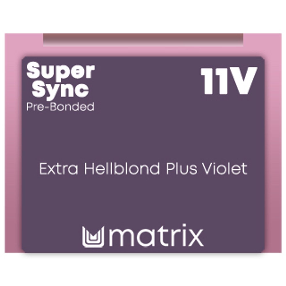 Matrix Super Sync 11V Очень светлый блондин фиолетовый 90 мл